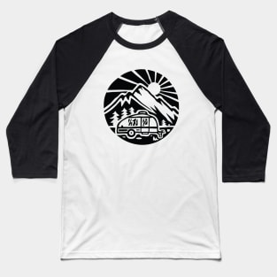 Happy Camper Vintage Baseball T-Shirt